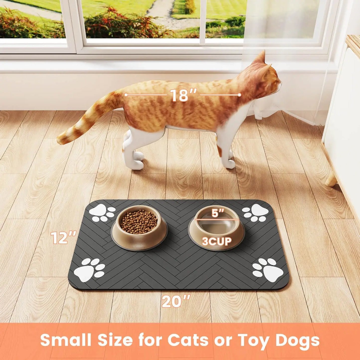 DryPaws Feeding Mat